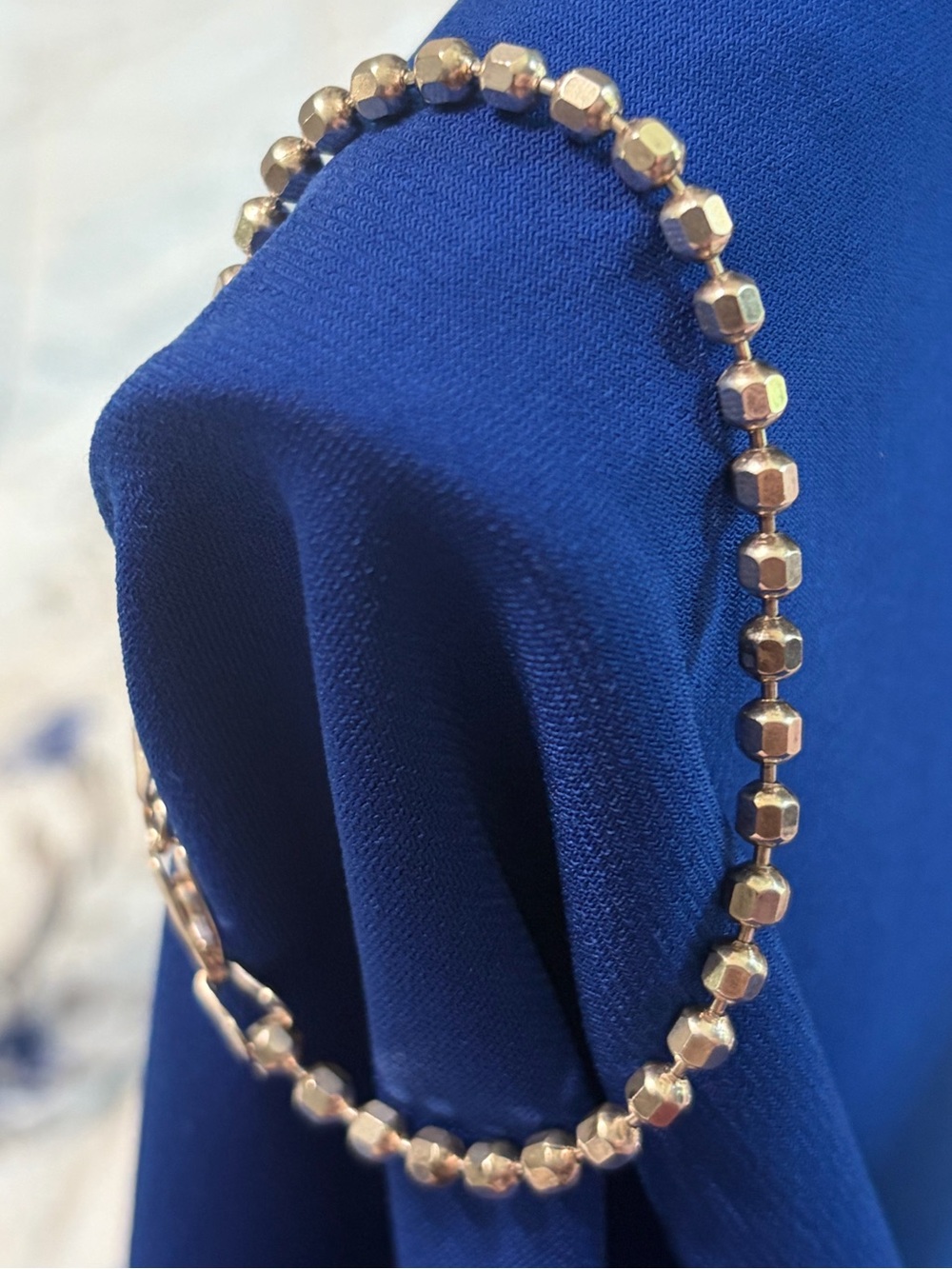 Sterling Beaded Bracelet - Women's Jewelry. 7.5